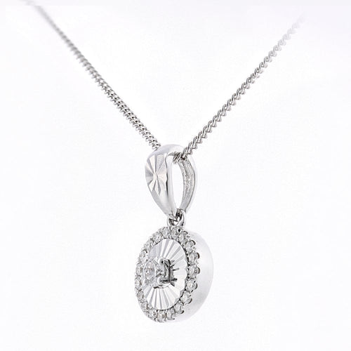 Diamond Necklace - detail view | Prime Jewellery