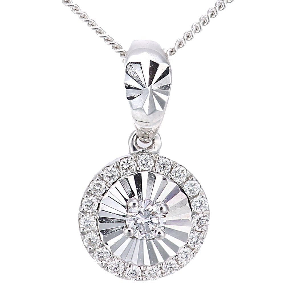 Diamond Necklace - detail view | Prime Jewellery