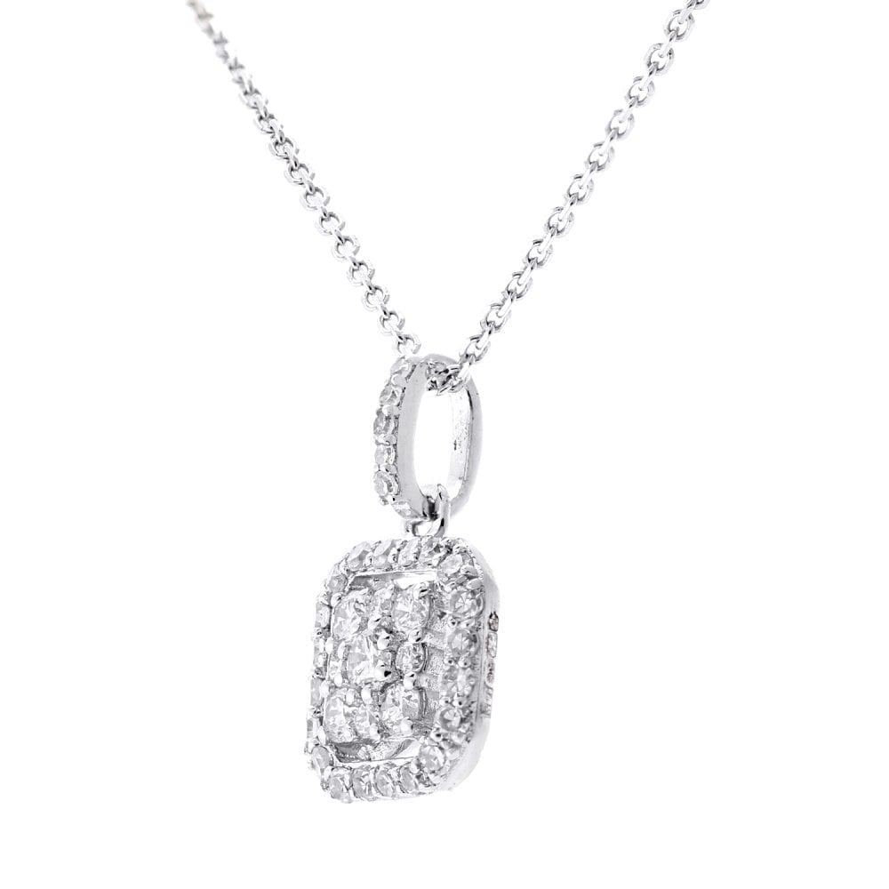 Diamond Necklace - detail view | Prime Jewellery