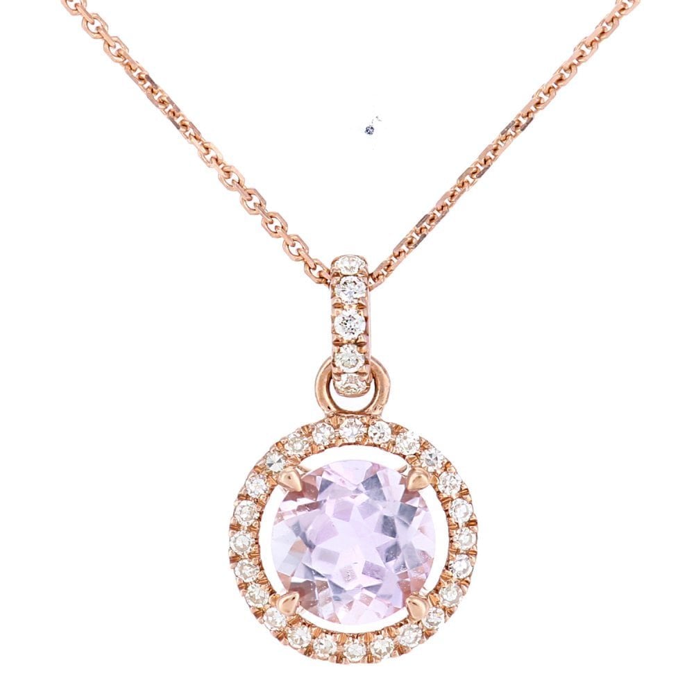 Amethyst Necklace - detail view | Prime Jewellery