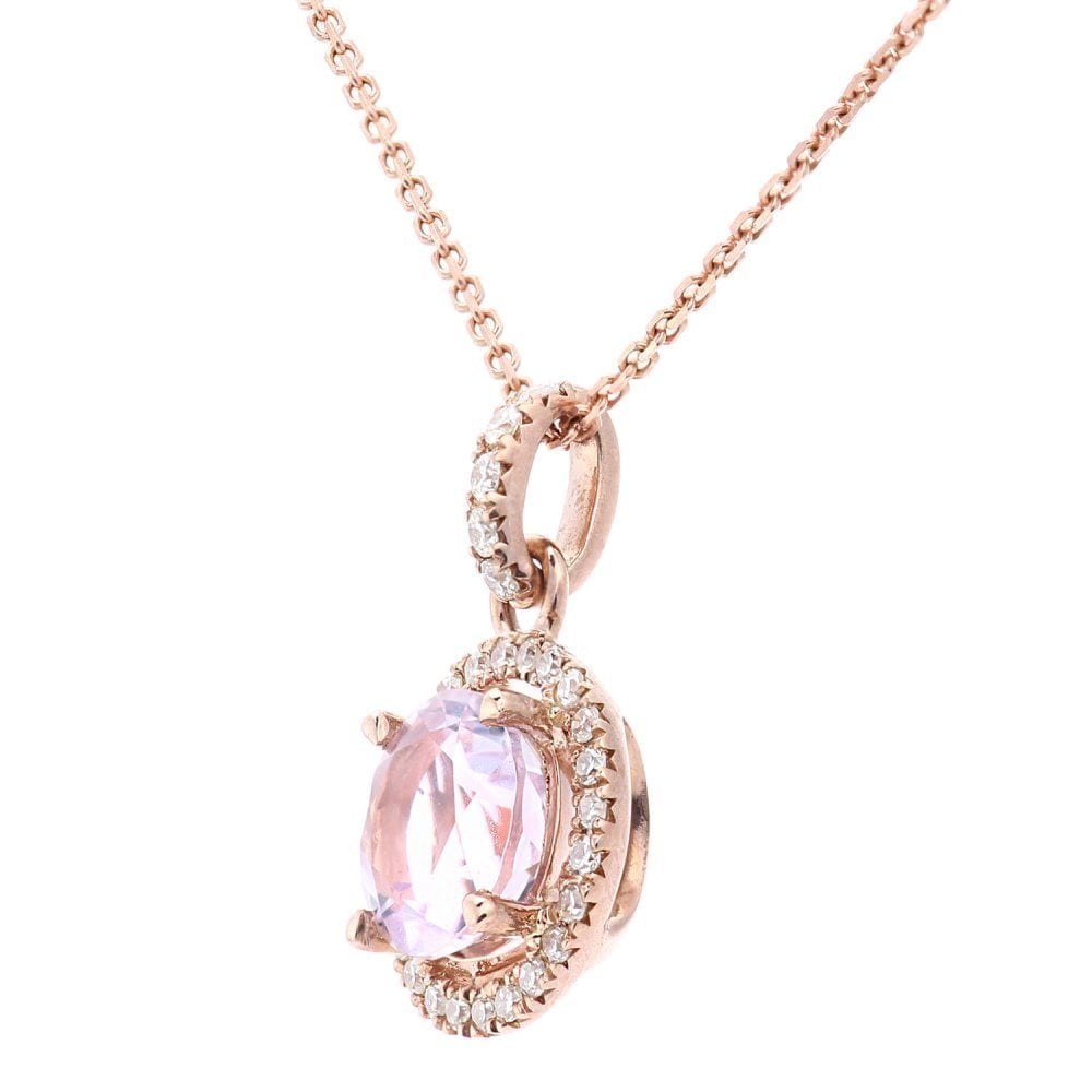Amethyst Necklace - detail view | Prime Jewellery