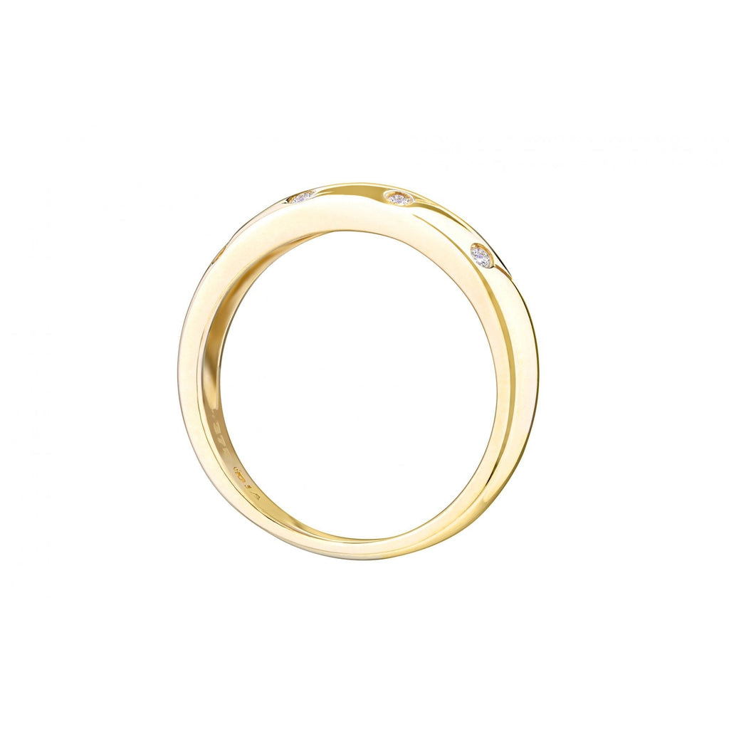 Diamond Wedding Ring - detail view | Prime Jewellery