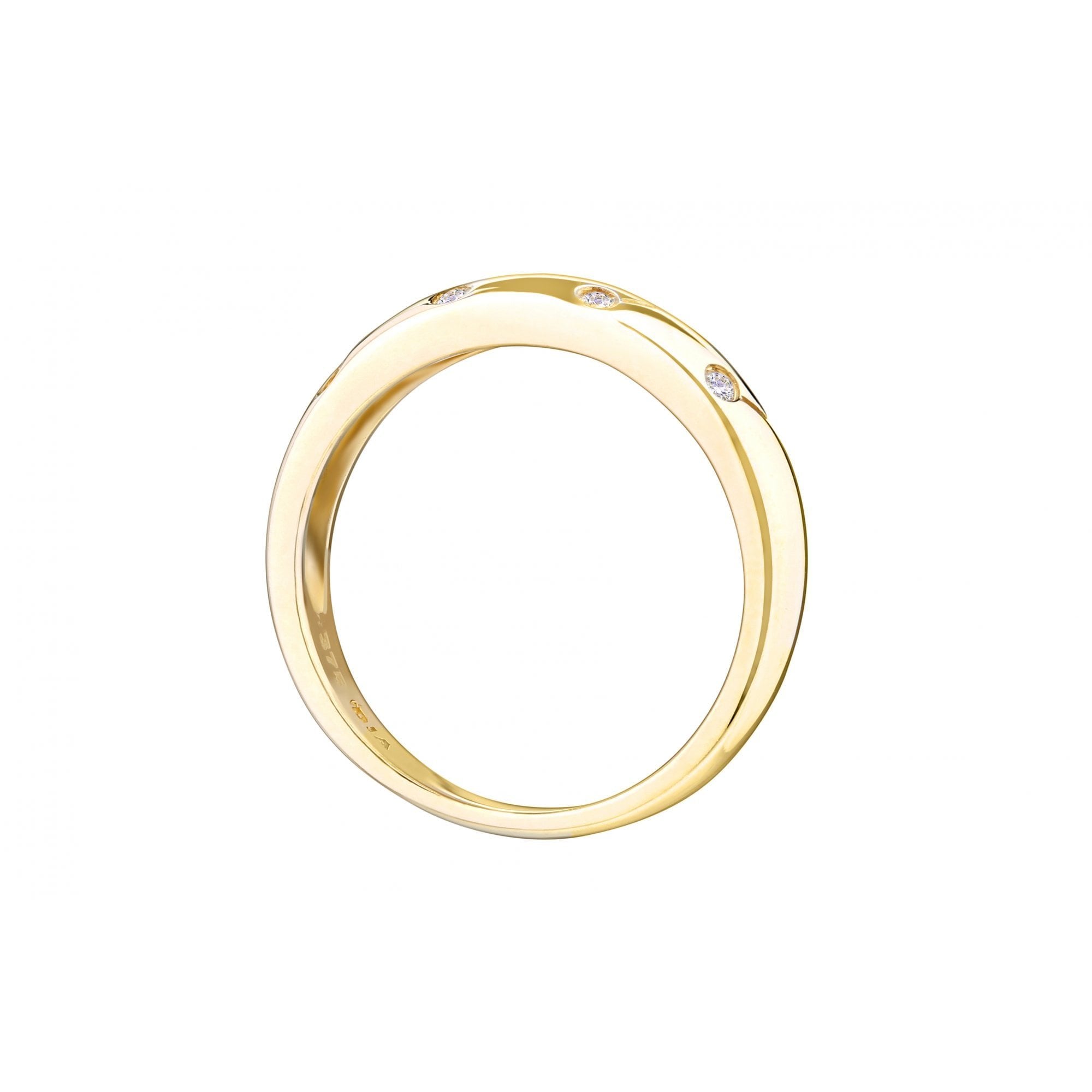 Diamond Wedding Ring - detail view | Prime Jewellery