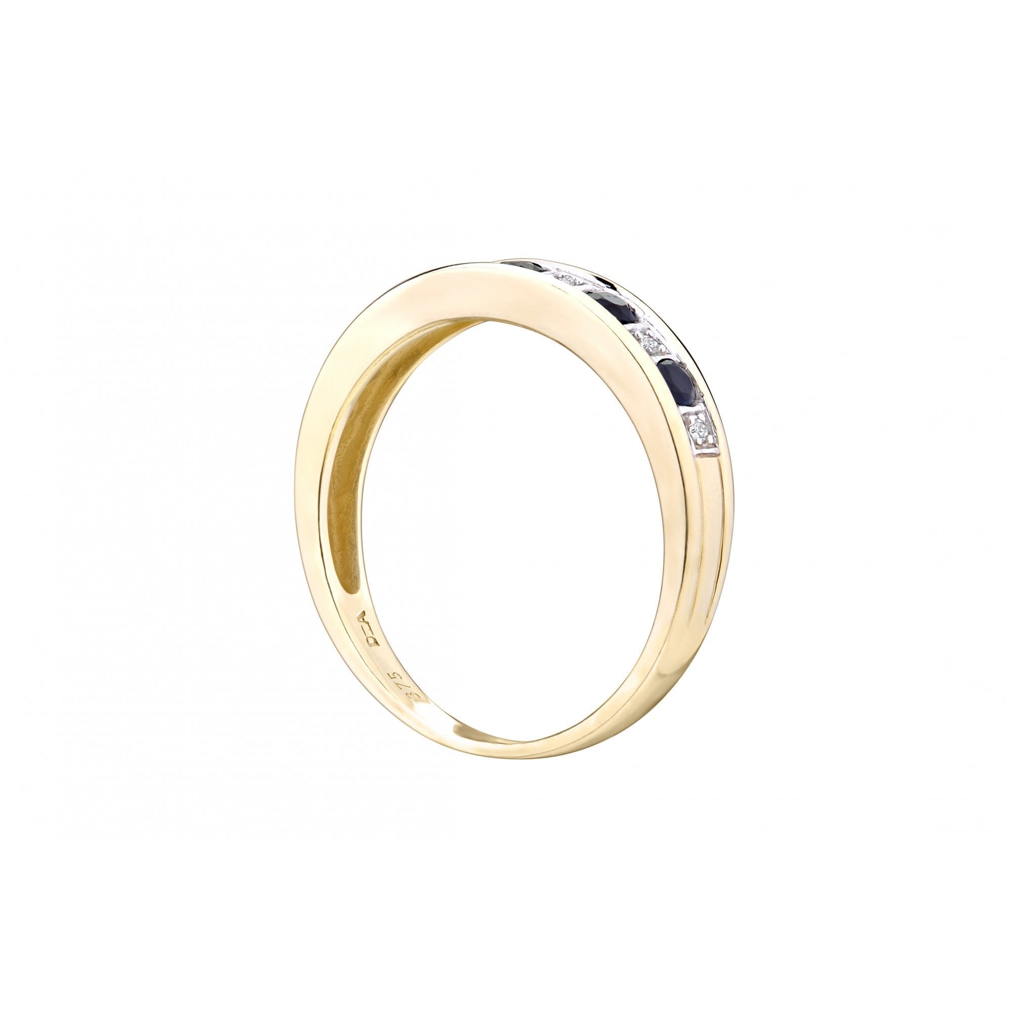 Blue Sapphire and - detail view | Prime Jewellery