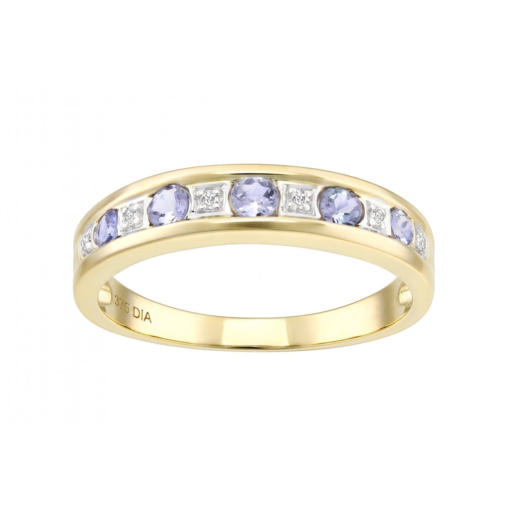 Tanzanite and Diamond - detail view | Prime Jewellery