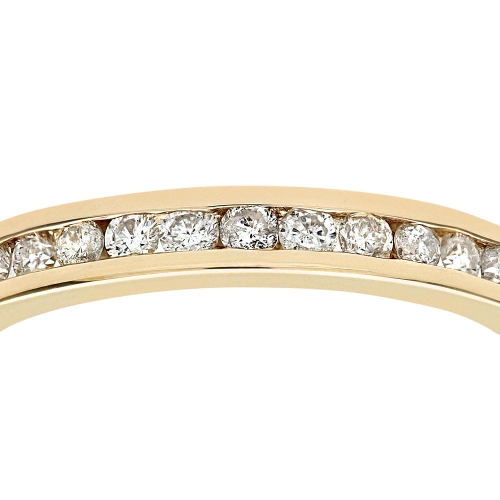 Diamond Channel Set - detail view | Prime Jewellery