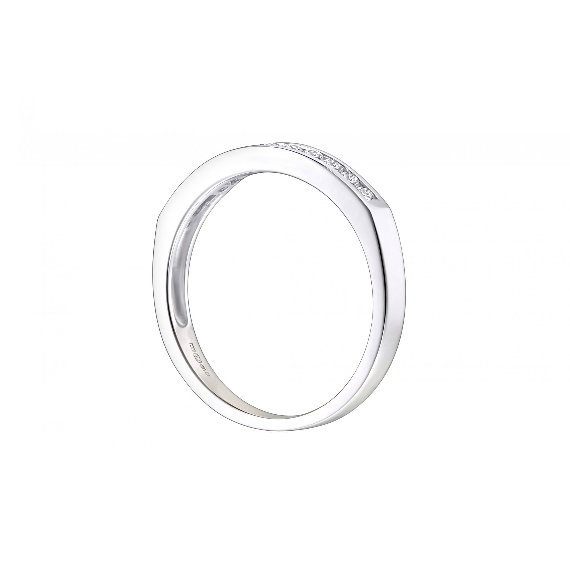Diamond Channel Set - detail view | Prime Jewellery