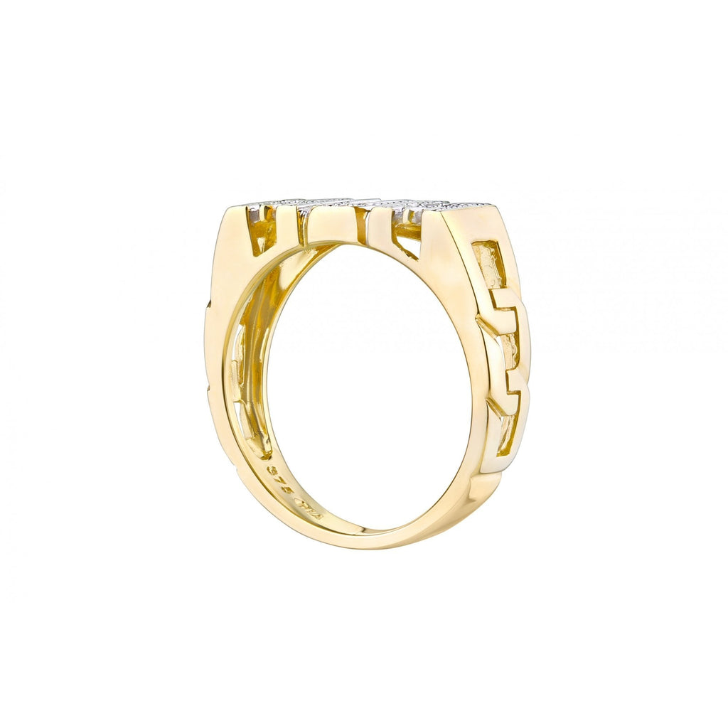 9ct Gold Natural Diamond Mum Cocktail Ring