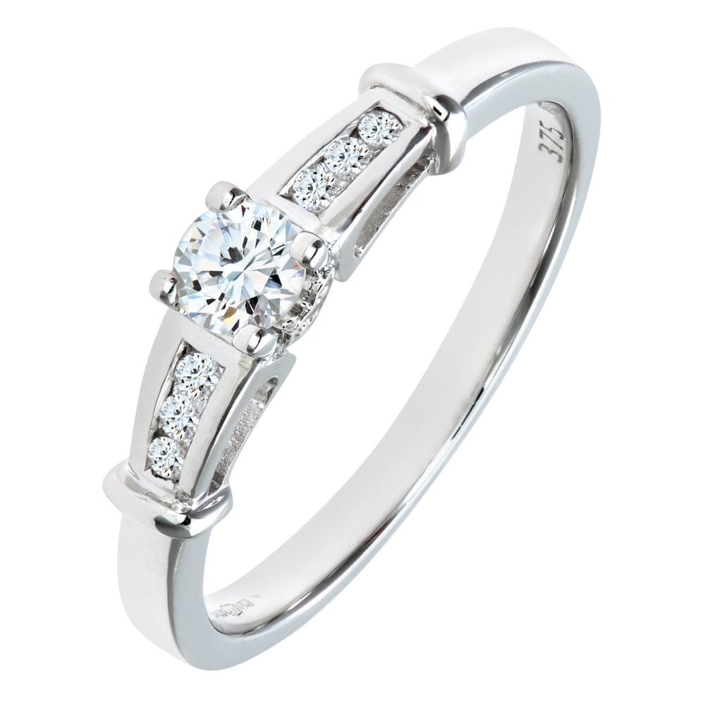 Diamond Engagement Ring - detail view | Prime Jewellery