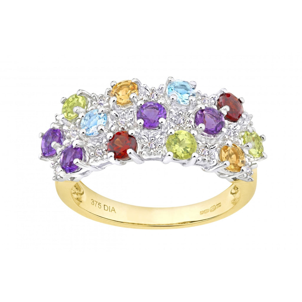 Diamond and Multi - detail view | Prime Jewellery
