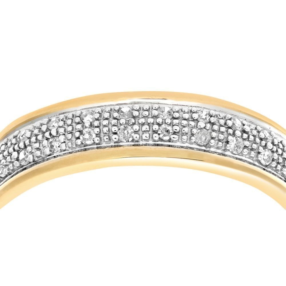 Diamond Wedding Ring - detail view | Prime Jewellery