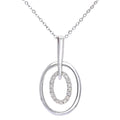 Diamond Necklace 9ct White Gold | Prime Jewellery
