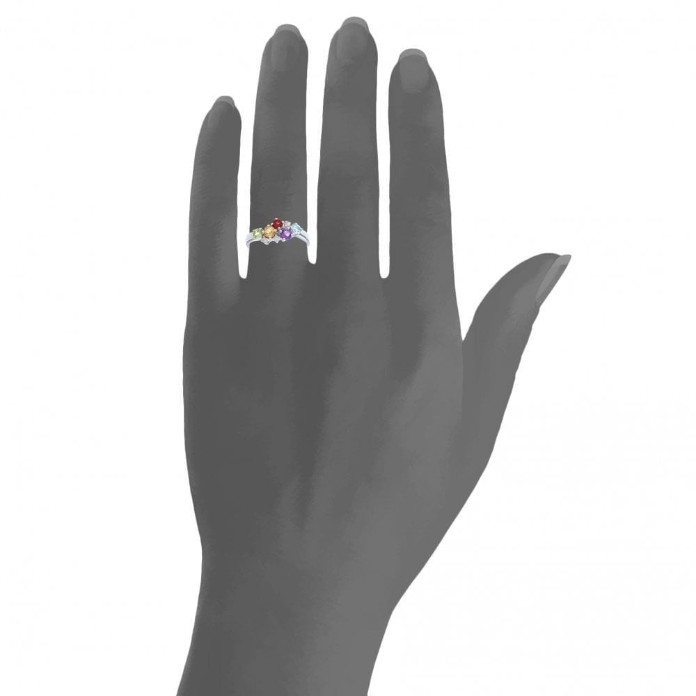 Diamond and Multi - detail view | Prime Jewellery