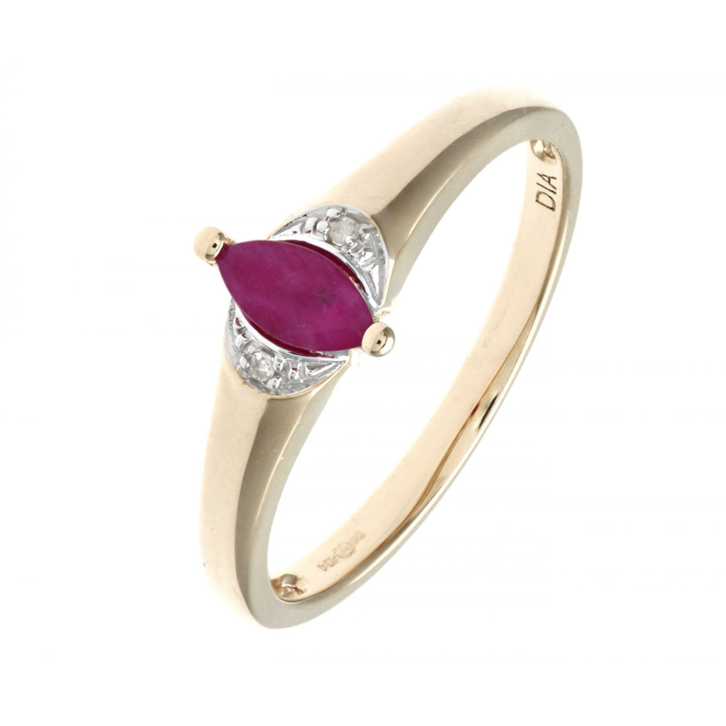 Diamond and Marquise - detail view | Prime Jewellery
