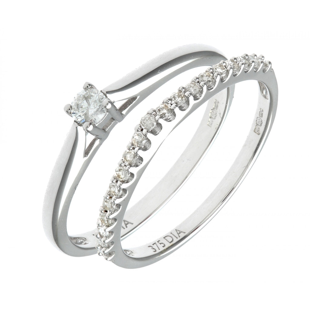 Diamond Solitaire and - detail view | Prime Jewellery