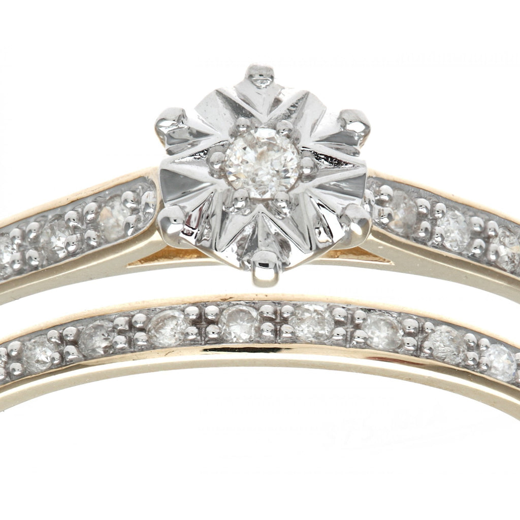 Diamond Solitaire and - detail view | Prime Jewellery