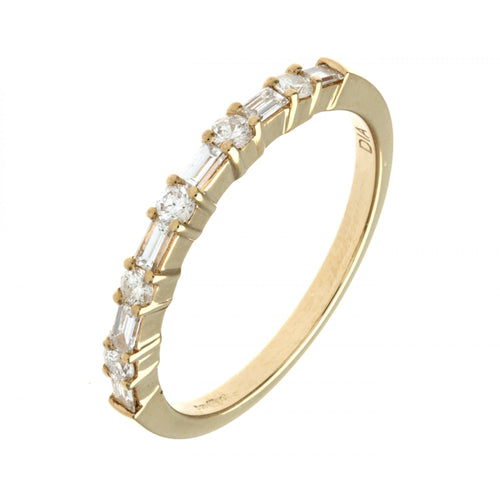 Diamond Alternate Eternity - detail view | Prime Jewellery