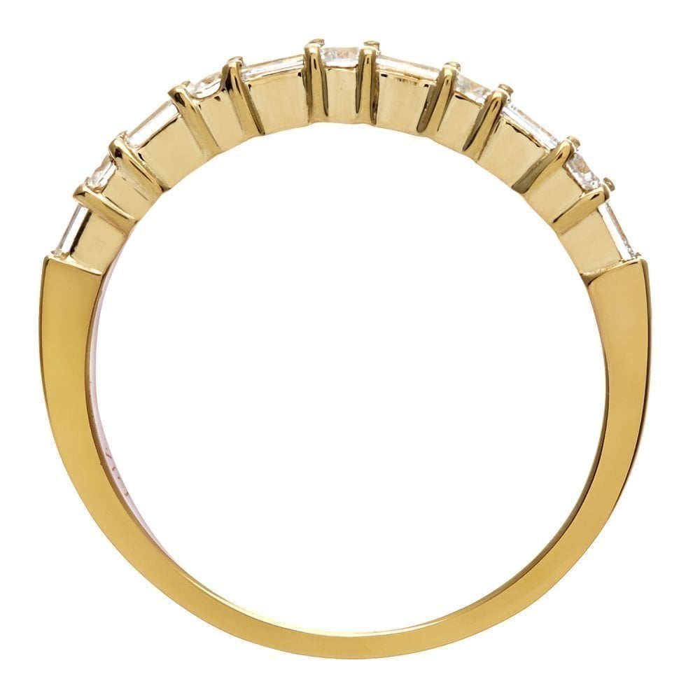 Diamond Alternate Eternity - detail view | Prime Jewellery