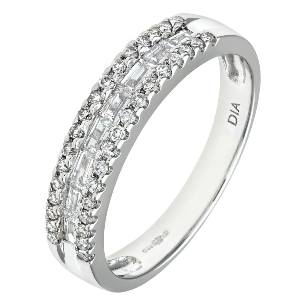 Diamond Tri-Band Eternity - detail view | Prime Jewellery