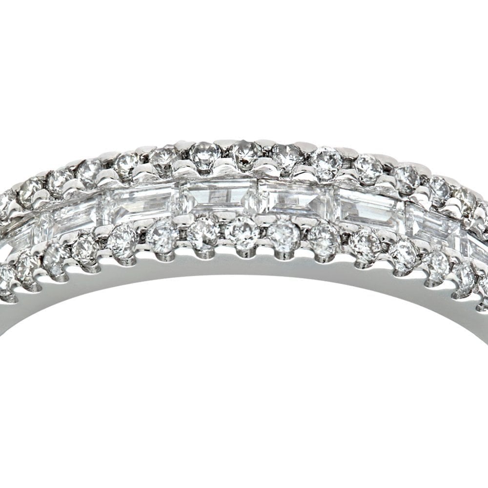 Diamond Tri-Band Eternity - detail view | Prime Jewellery