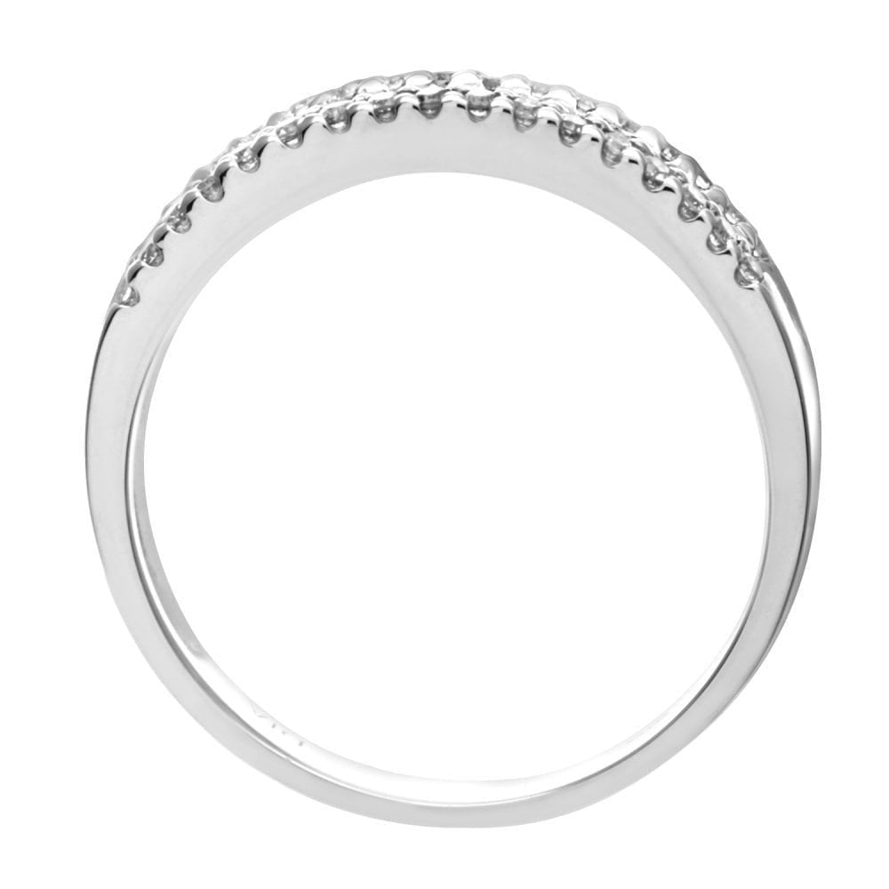 Diamond Tri-Band Eternity - detail view | Prime Jewellery