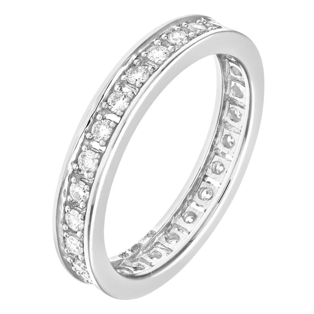 Diamond Channel Set - detail view | Prime Jewellery