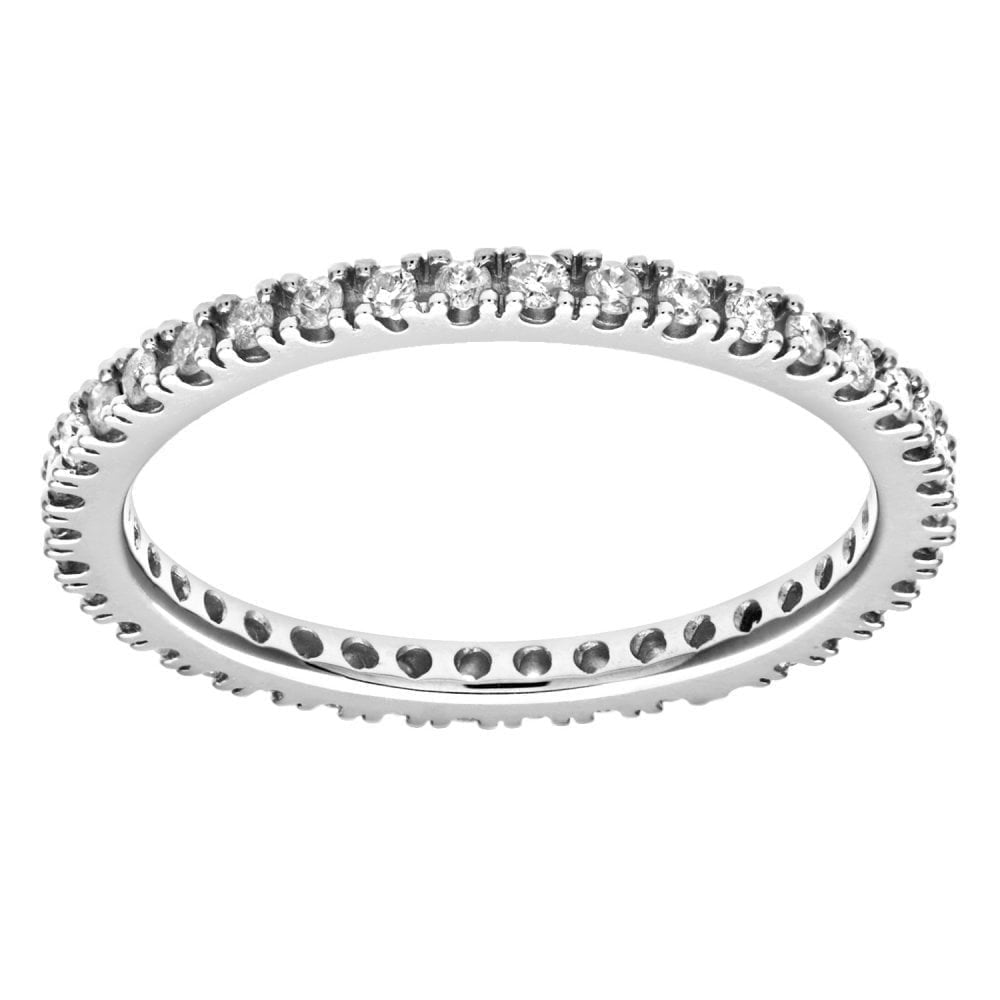Diamond Full Eternity - detail view | Prime Jewellery