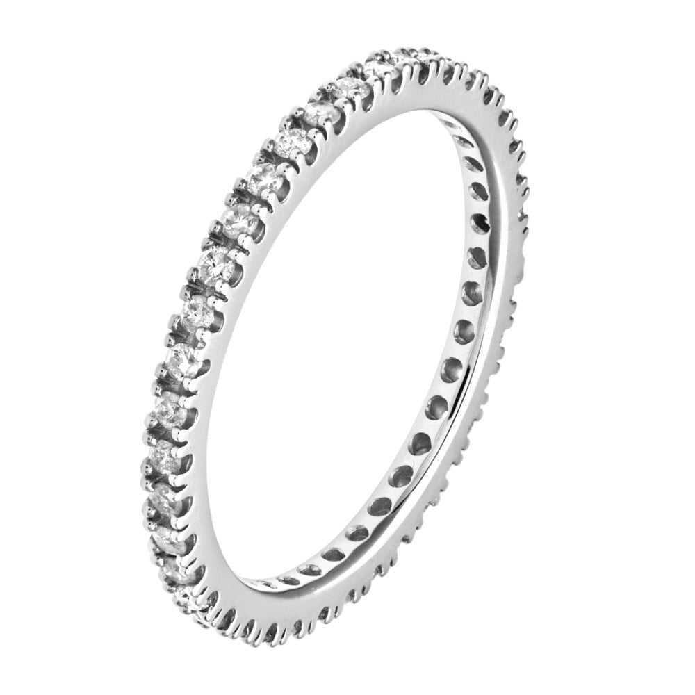 Diamond Full Eternity - detail view | Prime Jewellery