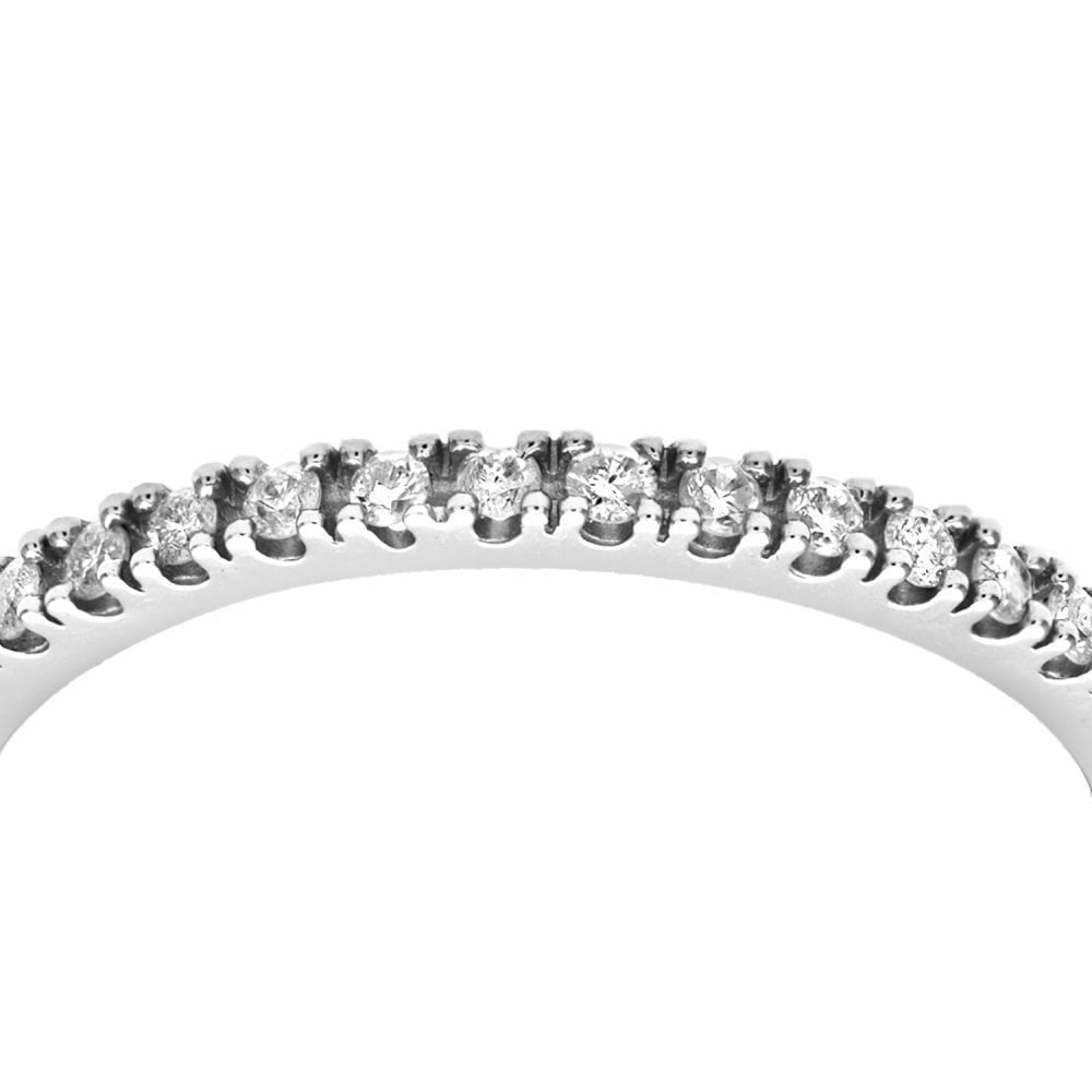 Diamond Full Eternity - detail view | Prime Jewellery