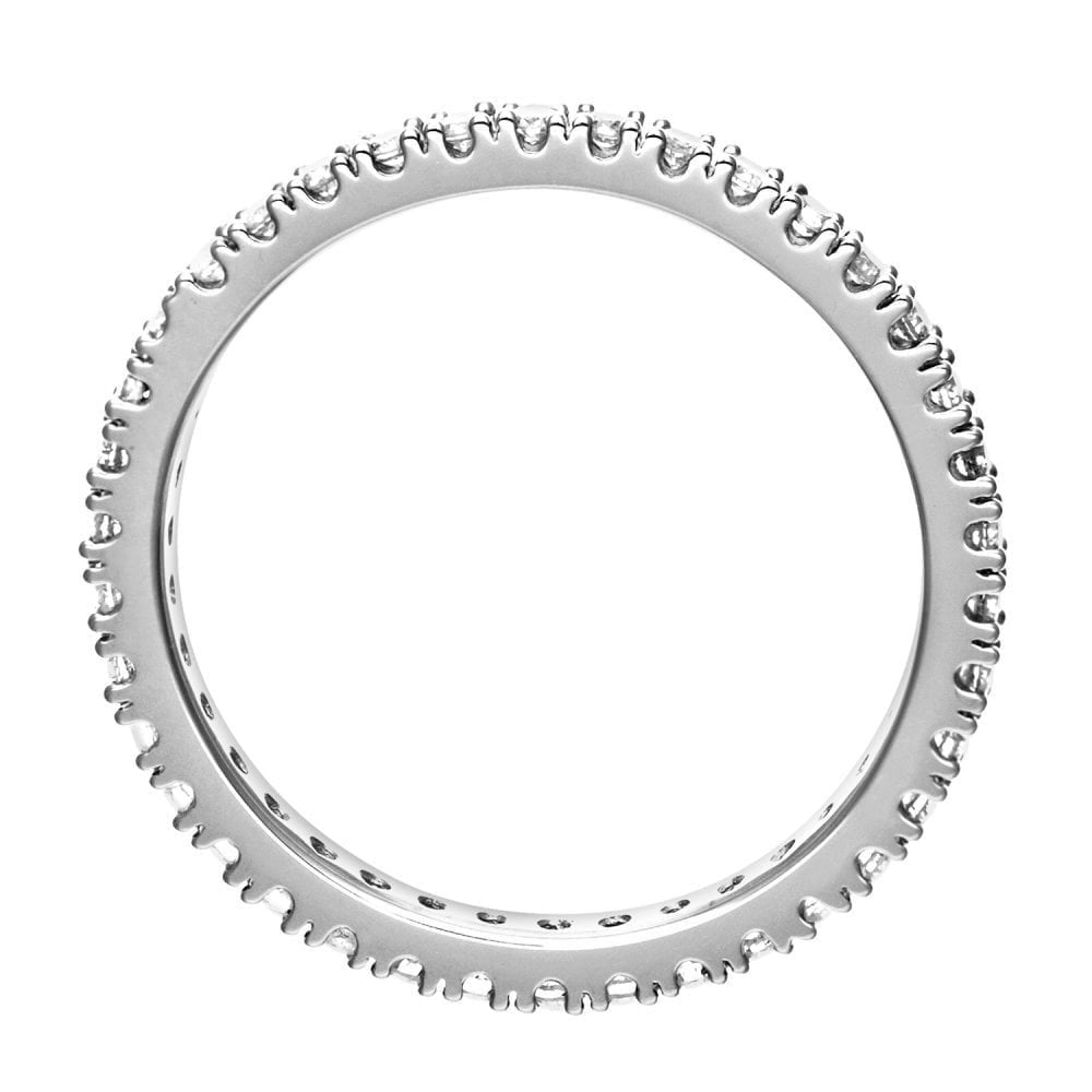 Diamond Full Eternity - detail view | Prime Jewellery