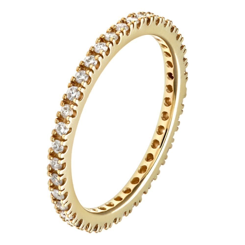 Diamond Full Eternity - detail view | Prime Jewellery