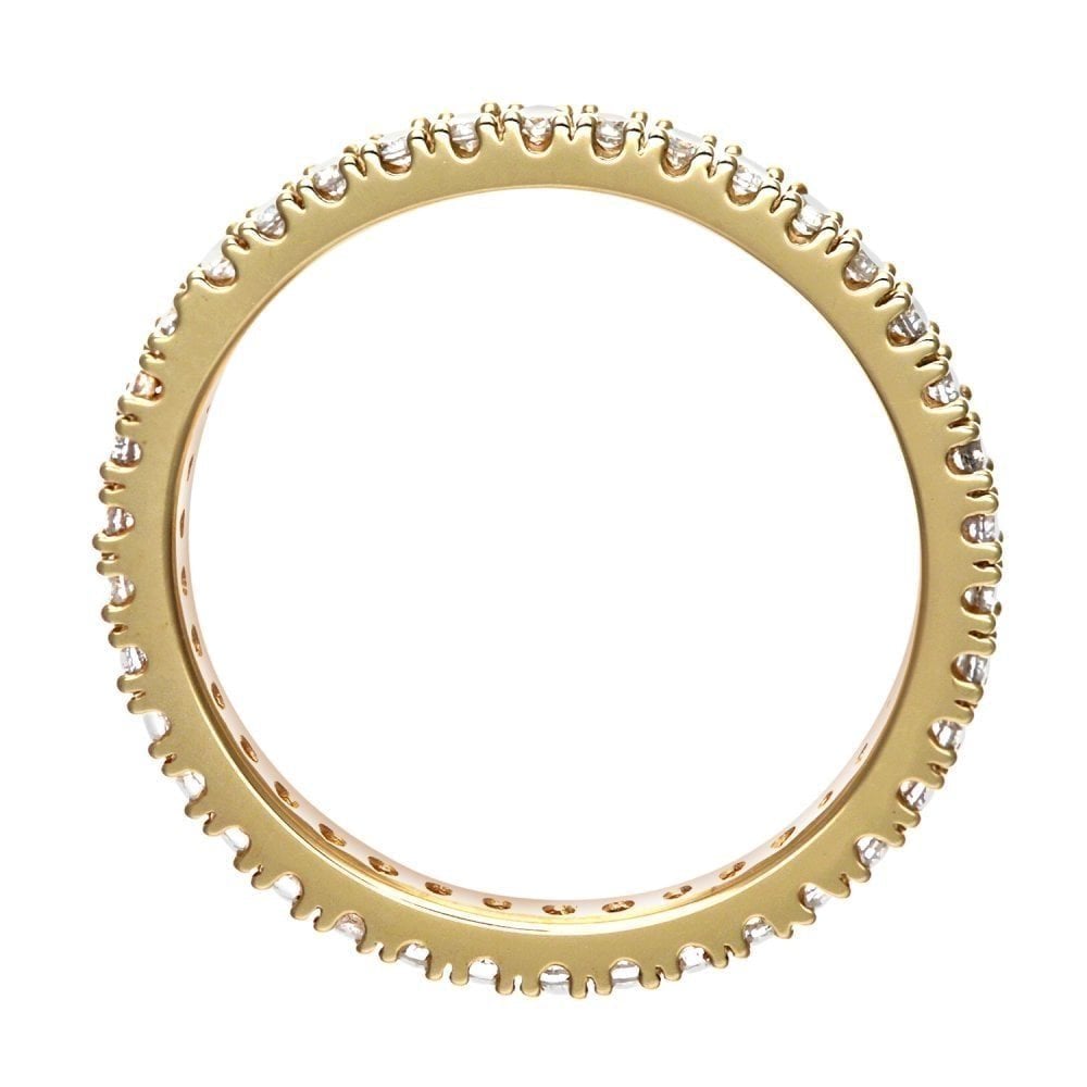 Diamond Full Eternity - detail view | Prime Jewellery