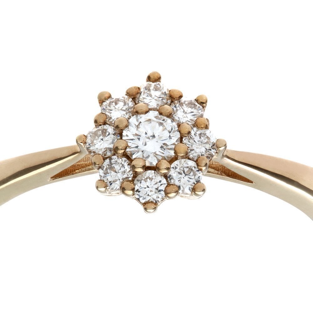 Diamond 7 Stone - detail view | Prime Jewellery