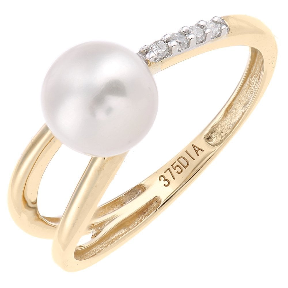 Diamond and Cultured - detail view | Prime Jewellery