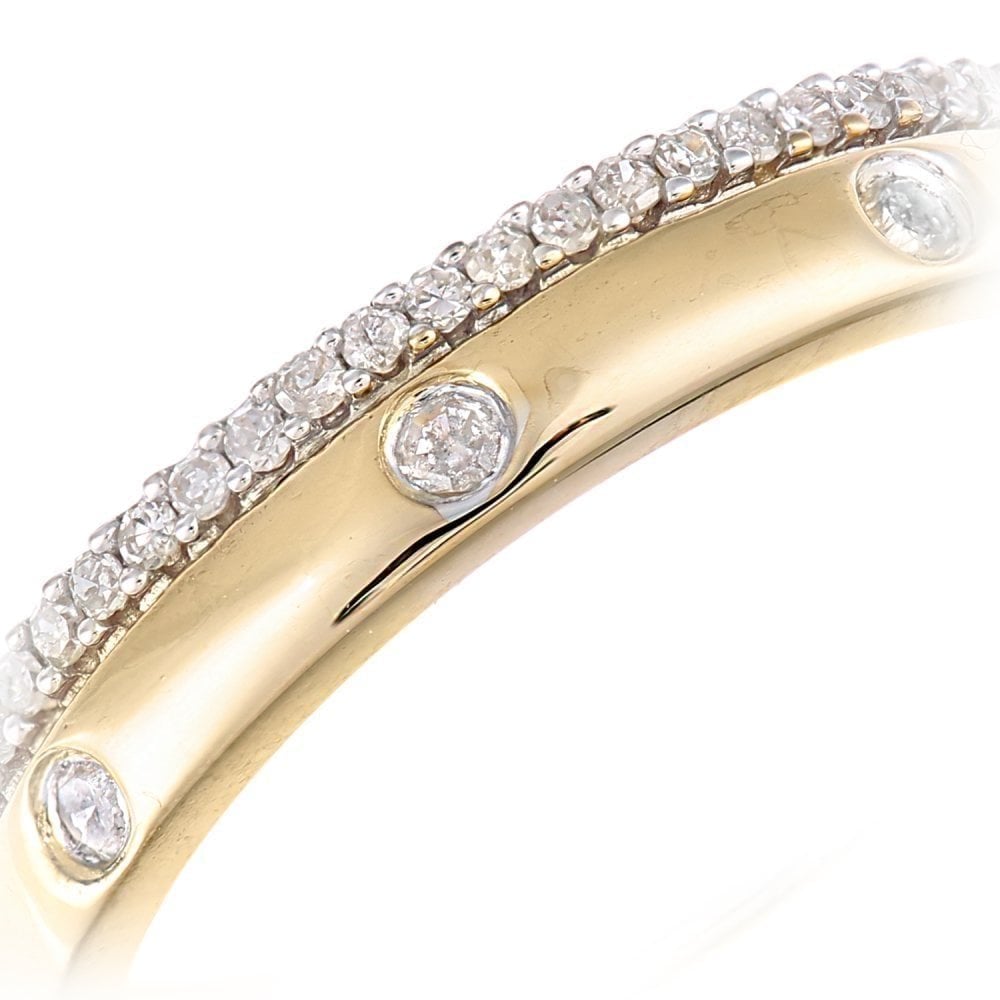 Diamond Flush Set - detail view | Prime Jewellery