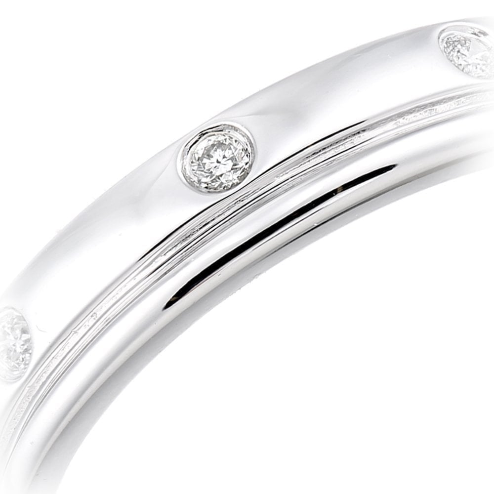 Diamond Flush Set - detail view | Prime Jewellery