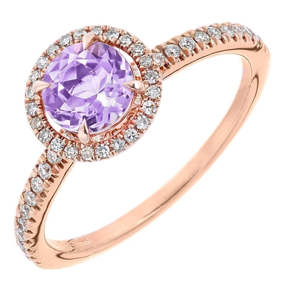 Purple Amethyst and - detail view | Prime Jewellery