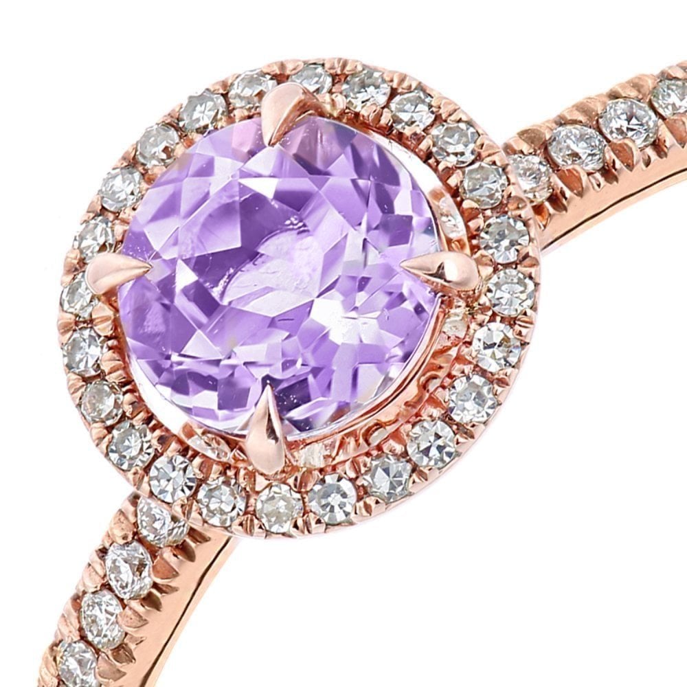 Purple Amethyst and - detail view | Prime Jewellery