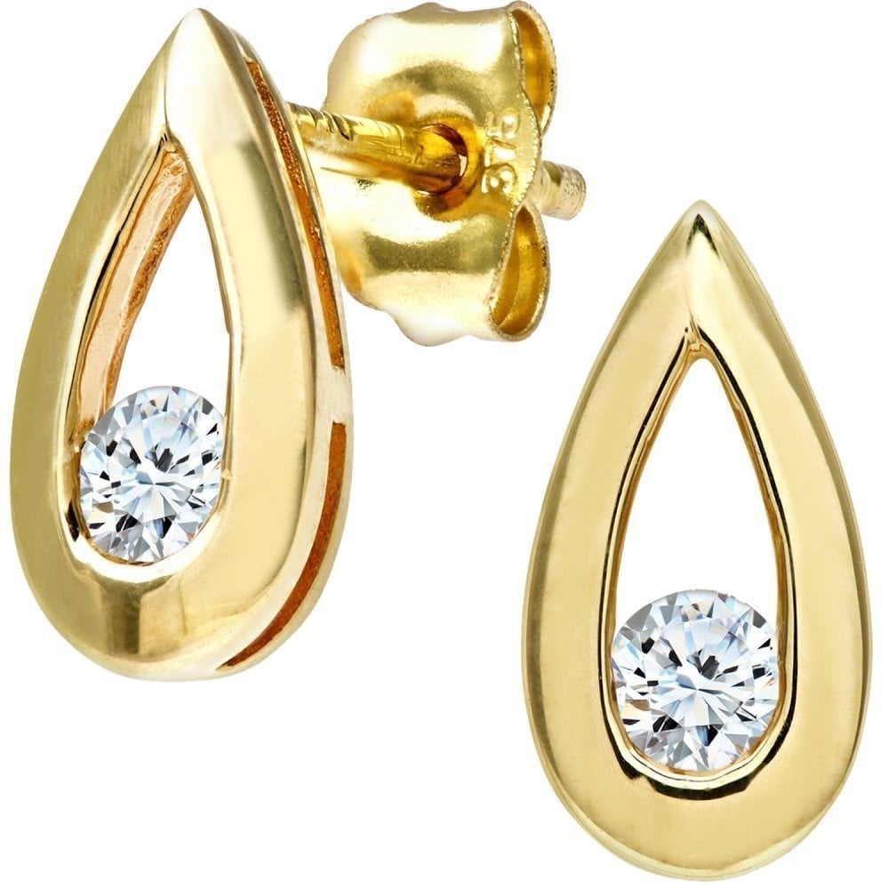 Diamond Stud Earrings - detail view | Prime Jewellery