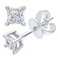Diamond Solitaire Stud Earrings Platinum | Prime Jewellery