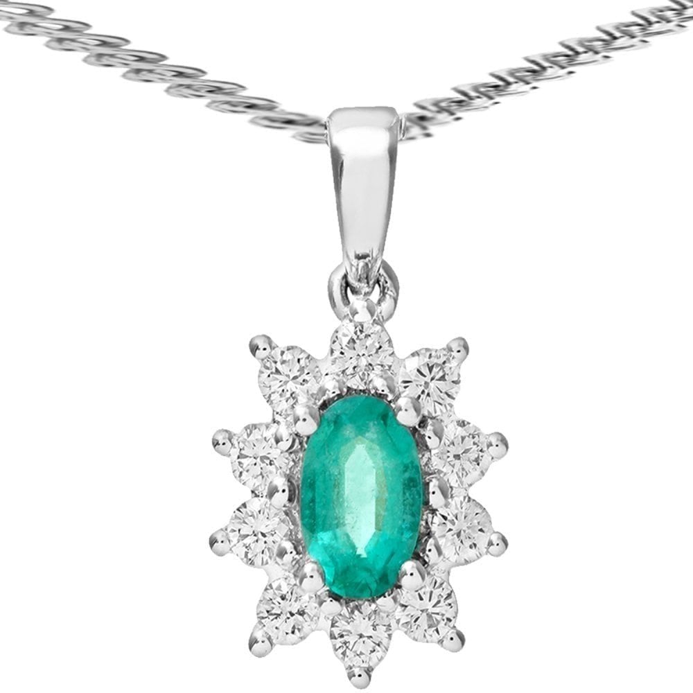 Emerald Necklace - detail view | Prime Jewellery