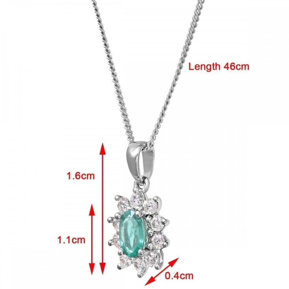 Emerald Necklace - detail view | Prime Jewellery