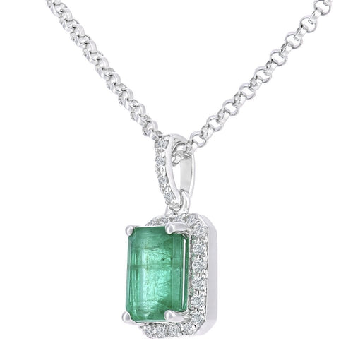 Emerald Necklace - detail view | Prime Jewellery