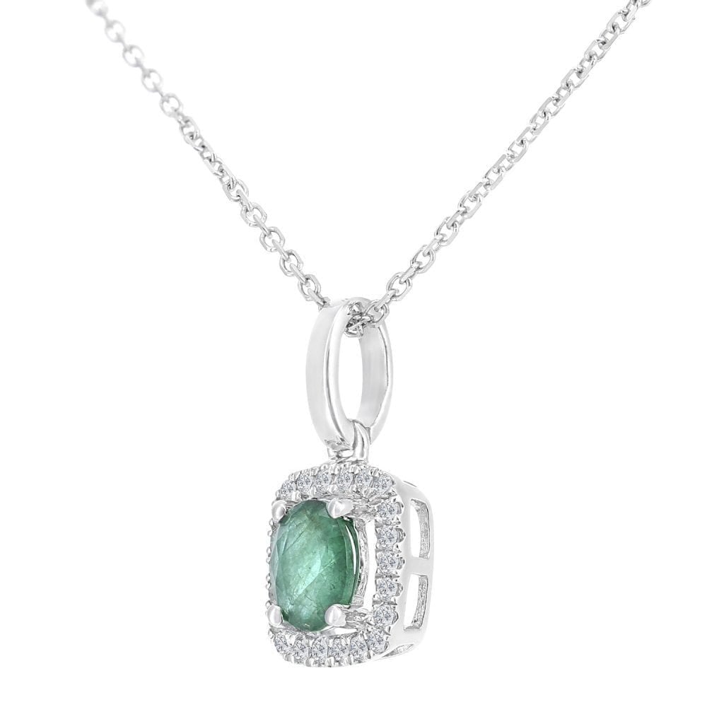 Emerald Necklace - detail view | Prime Jewellery