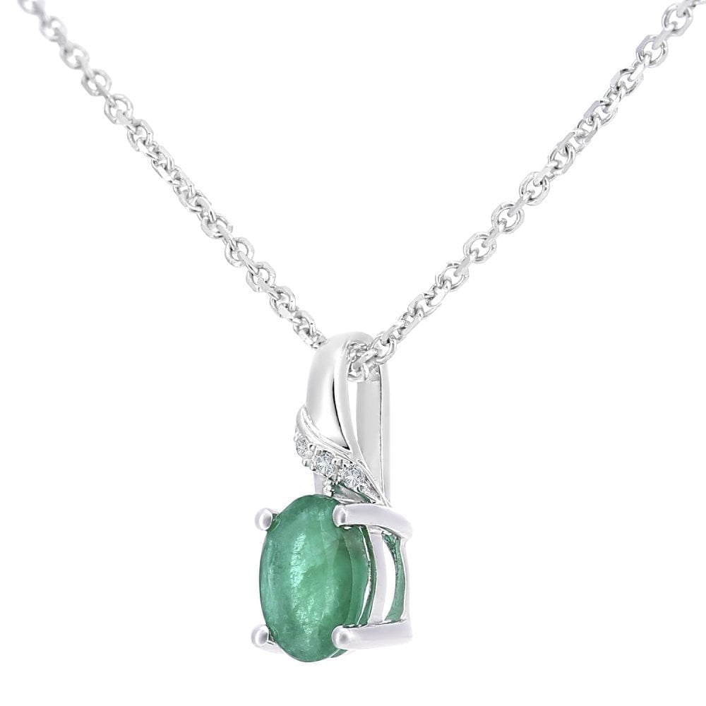 Emerald Necklace - detail view | Prime Jewellery