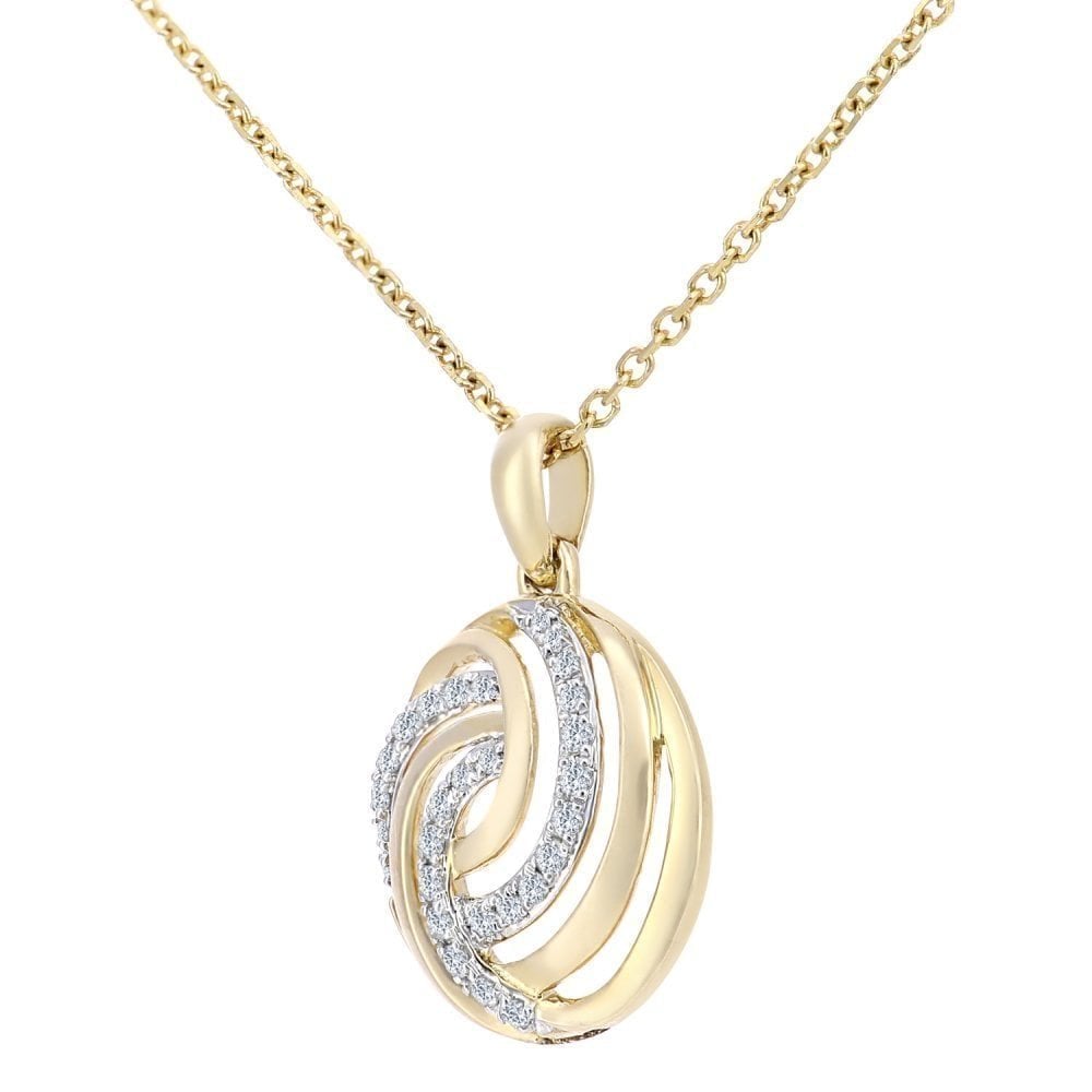 Diamond Necklace - detail view | Prime Jewellery