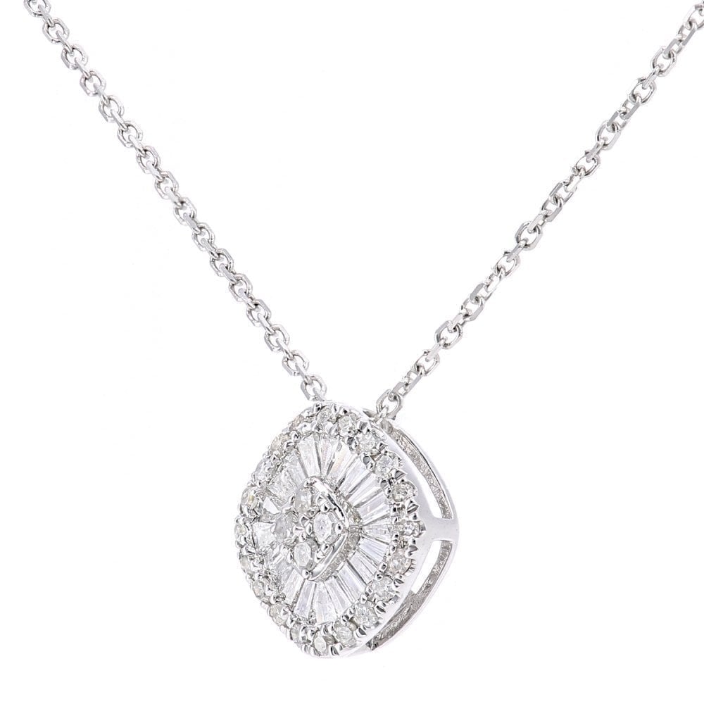 Diamond Necklace - detail view | Prime Jewellery