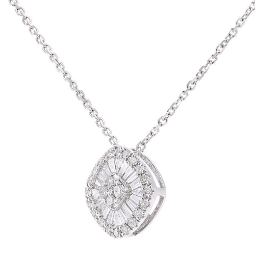 Diamond Necklace - detail view | Prime Jewellery