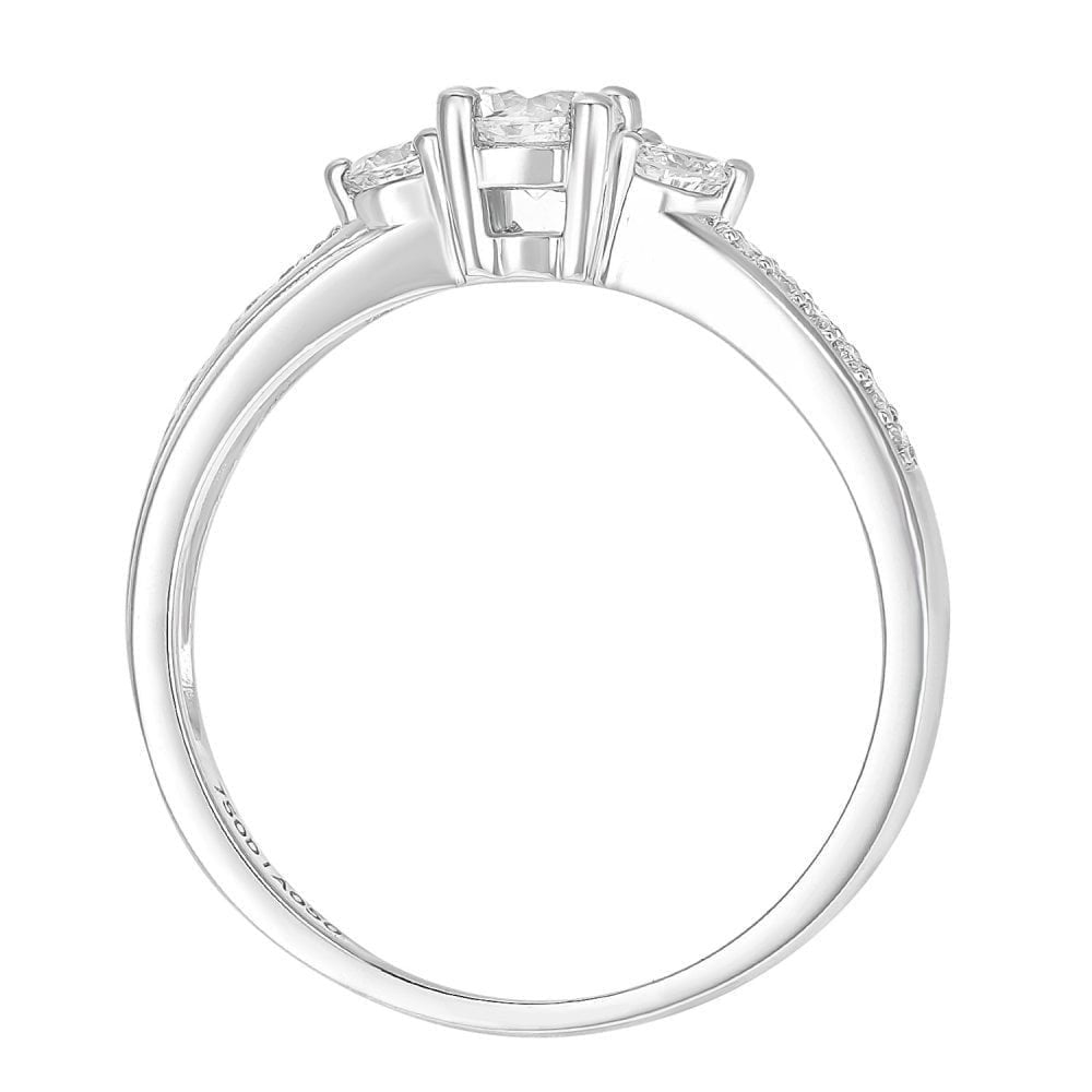 18ct White Gold 0.50ct Diamond Engagement Ring