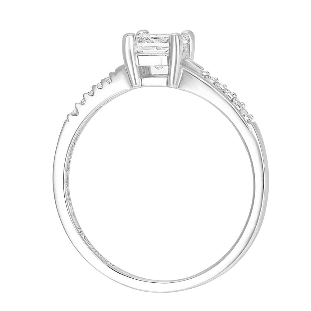 18ct White Gold 0.50ct Diamond Engagement Ring